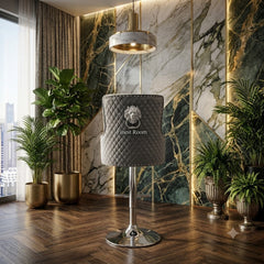 Majestic Bar Stools- Crushed Velvet, Silver, HQ Silver, Navy, Dark Grey, Mink, Black