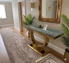 Arianna Gold Console Table Range