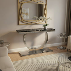 Ariana Chrome Console Tables Range