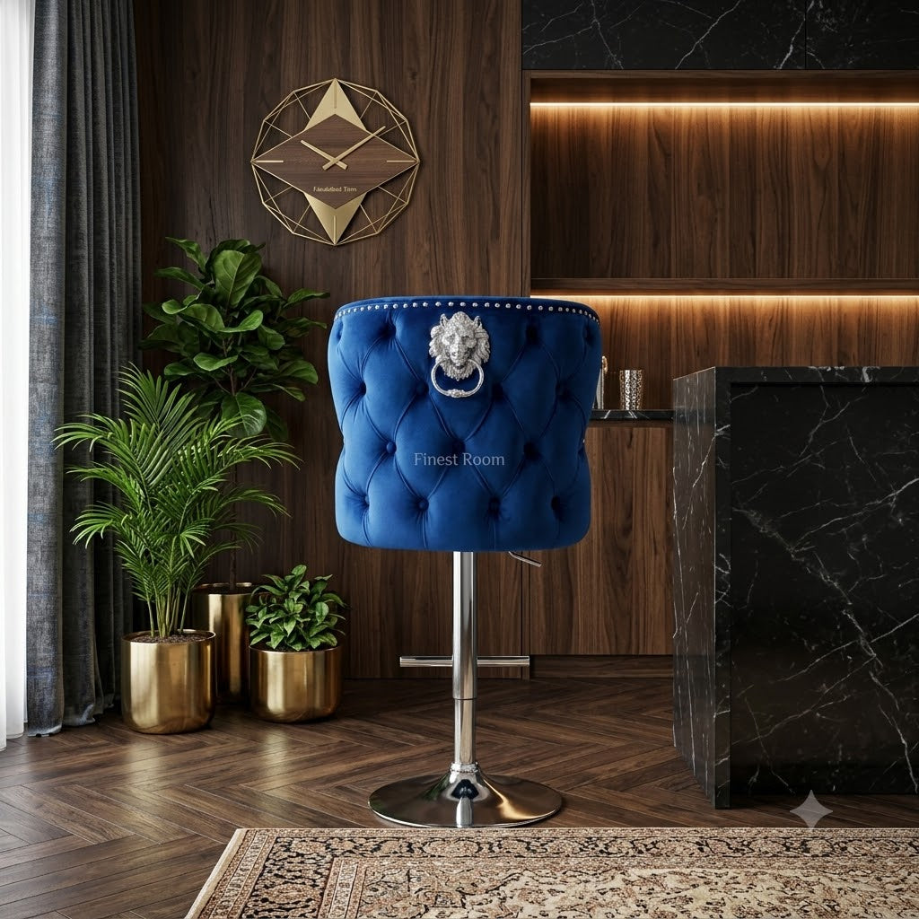 Valentino Bar/Breakfast Stools- Navy
