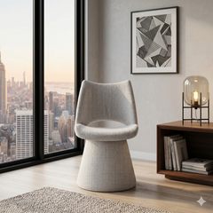 2 x Maryland Chairs- Grey/Beige