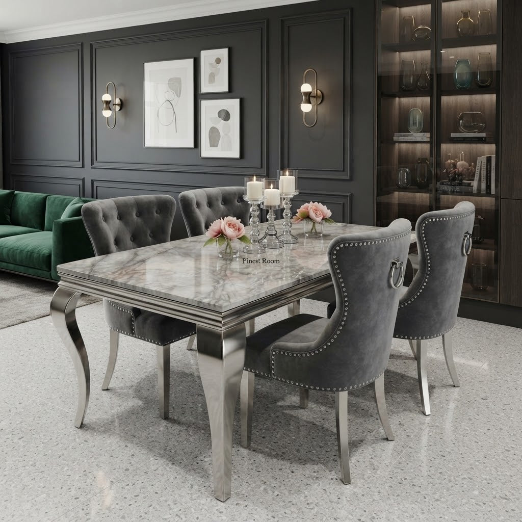 Louis Table with Henley Chairs