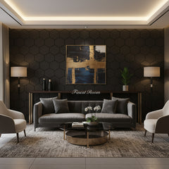 Acoustic Pattern Wall Panels - Hexagon