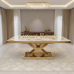 Elina Gold Dining Tables Range