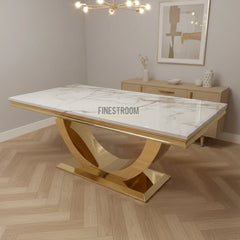 Kata Gold Arial With Cream Gold Miami Chairs