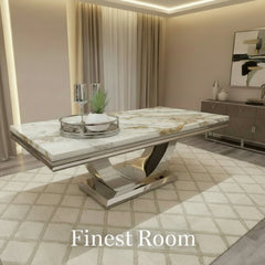 Arial Chrome Dining Table Range