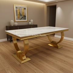 Ariana Gold Dining Table Range