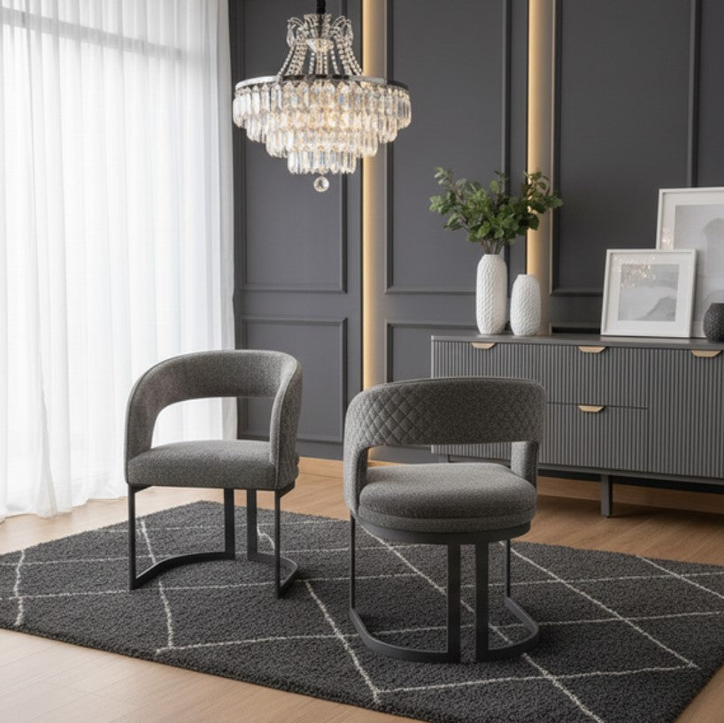 Lina Grey Dining Chairs