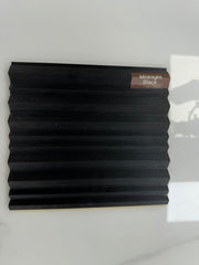 Wave Style PVC Wall Panels – Midnight Black
