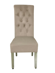 2 x Sofia Chrome Lion Knocker Chairs- Navy, Black, Mink, Grey