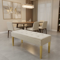 Majestic Benches-Black Gold, Mink Gold, Grey Gold