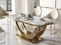 Monaco Gold Dining Table