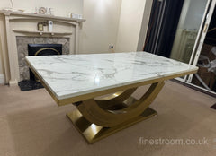Monaco Gold Dining Table