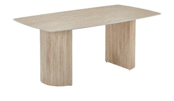 Olympia Beige Ceramic Dining Table