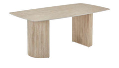 Olympia Beige Ceramic Dining Table