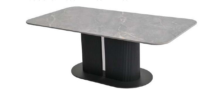 Sydney Grey Ceramic Dining Table