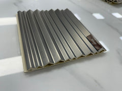 Wave Style PVC Wall Panels – Titanium Silver